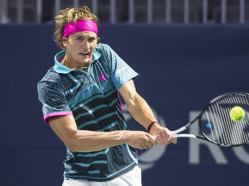 Gewann locker sein Auftaktmatch in Toronto: Alexander Zverev. Foto: Zou Zheng/XinHua
