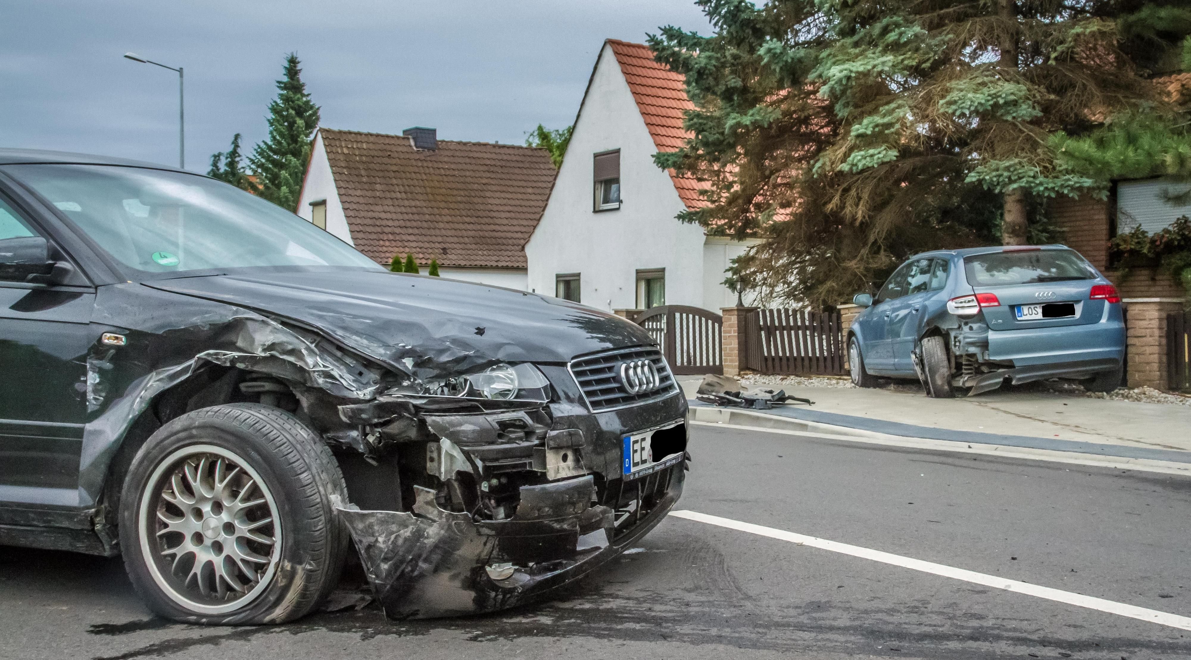 In der Pratauer Kienbergstraße krachte es am Mittwochmorgen zwischen zwei Audi A3.