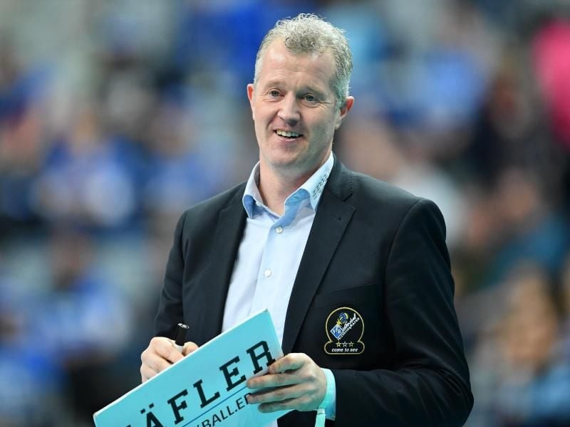 Friedrichshafens Coach Vital Heynen ist „ein Trainer mit viel Herzblut und Leidenschaft.” Foto: Uwe Anspach