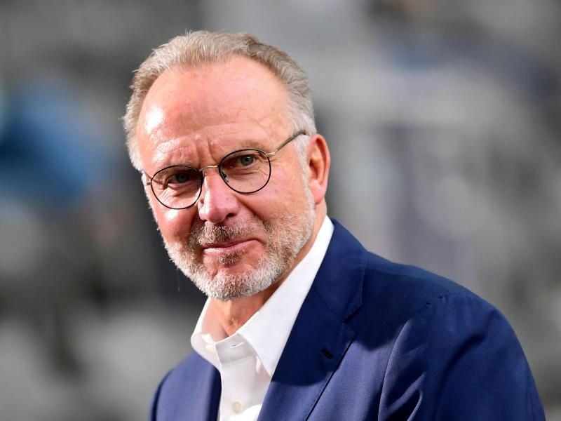 Nimmt den DFB in die Pflicht: Bayern-Boss Karl-Heinz Rummenigge. Foto: Robert Michael/dpa-Zentralbild/Pool/dpa
