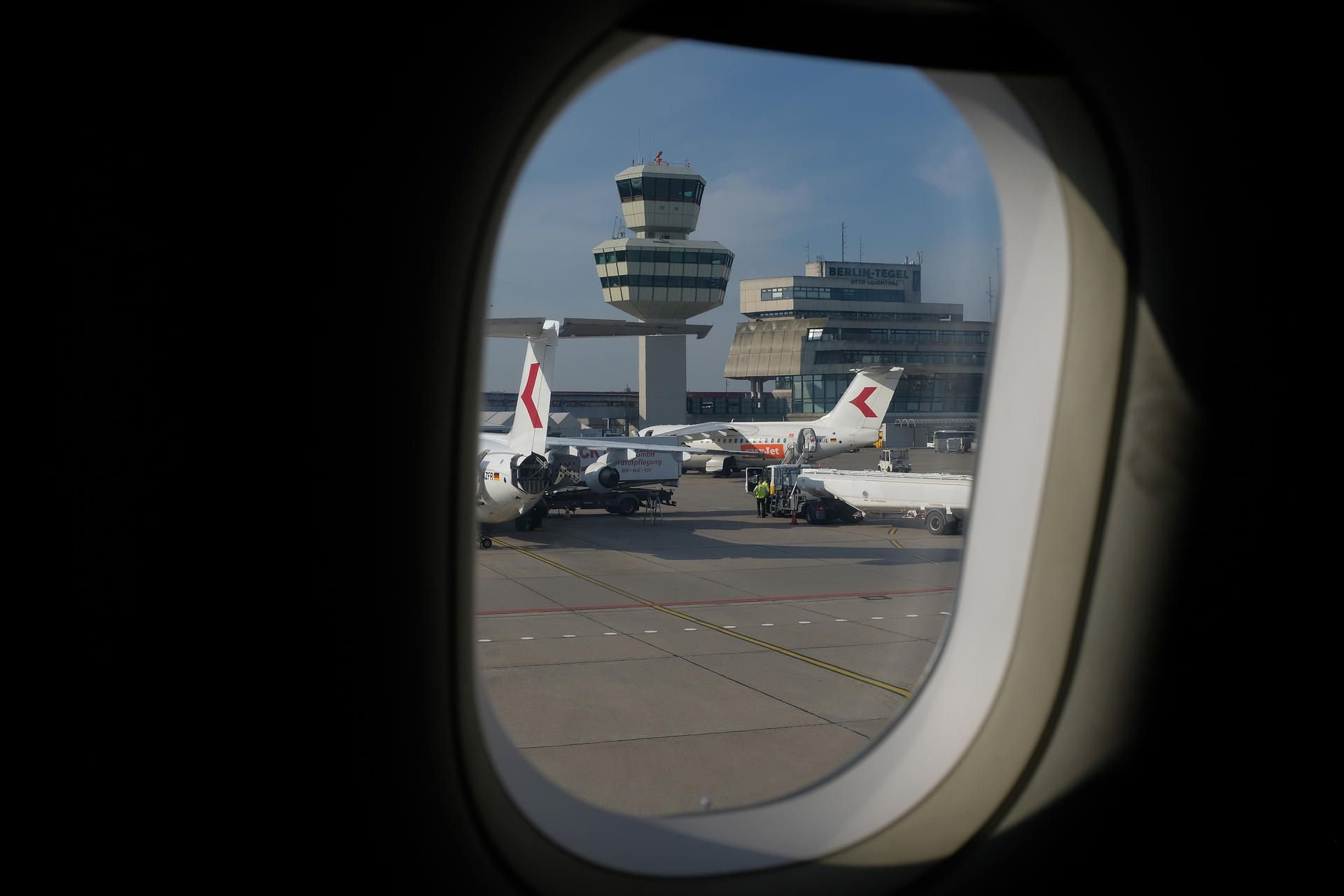 Der Flughafen Berlin-Tegel.