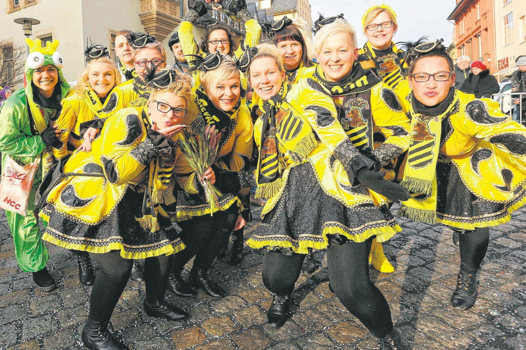 Gäste aus Hoym sorgen in Aschersleben für Stimmung.