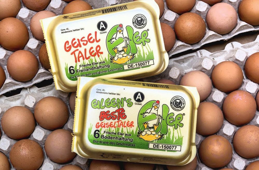 Weil die Stallpflicht nun länger als drei Monate gilt, gibt es keine Eier aus Freilandhaltung mehr, sondern nur noch aus Bodenhaltung.