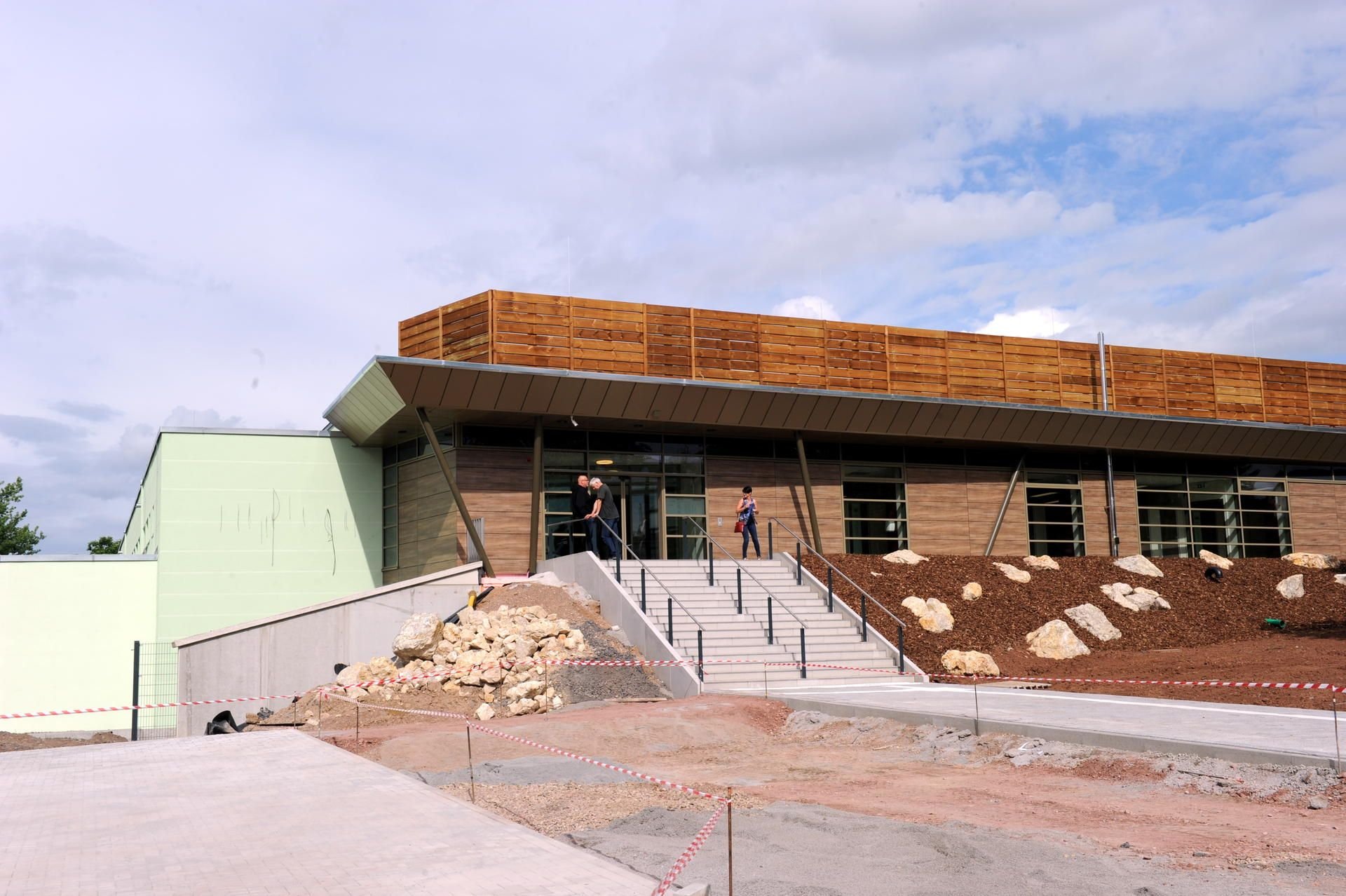 Die sanierte Schwimmhalle SaWanne in Sangerhausen