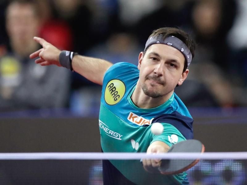 Verpasste mit Düsseldorf das DM-Finale: Timo Boll. Foto: Lee Jin-Man/AP