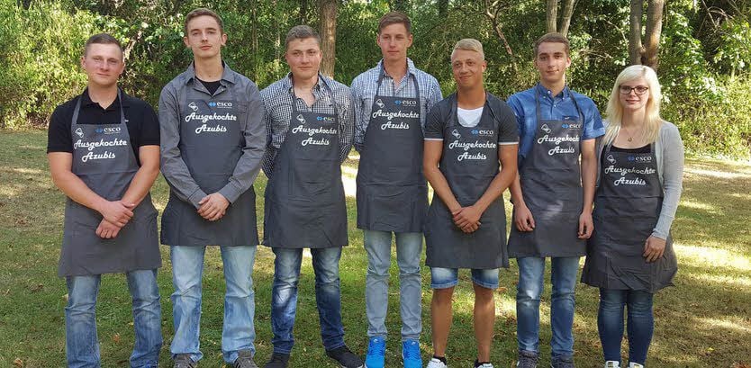 Die Esco-Azubis wurden freigesprochen und verbrachten ihren wohl letzten gemeinsamen Abend in der Küche.