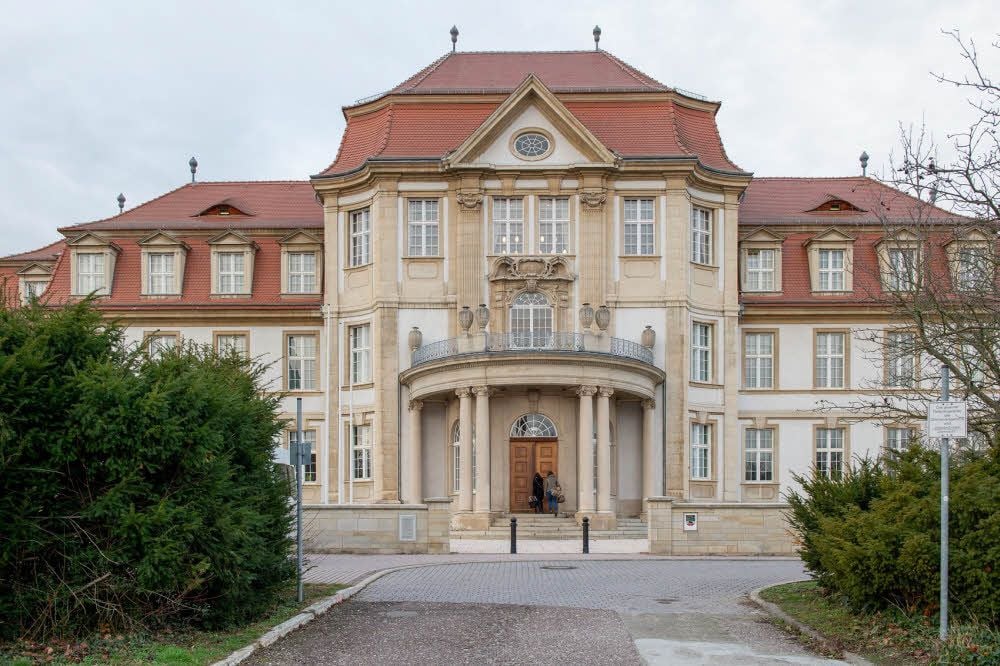 Bombendrohung am Oberlandesgericht in Naumburg.