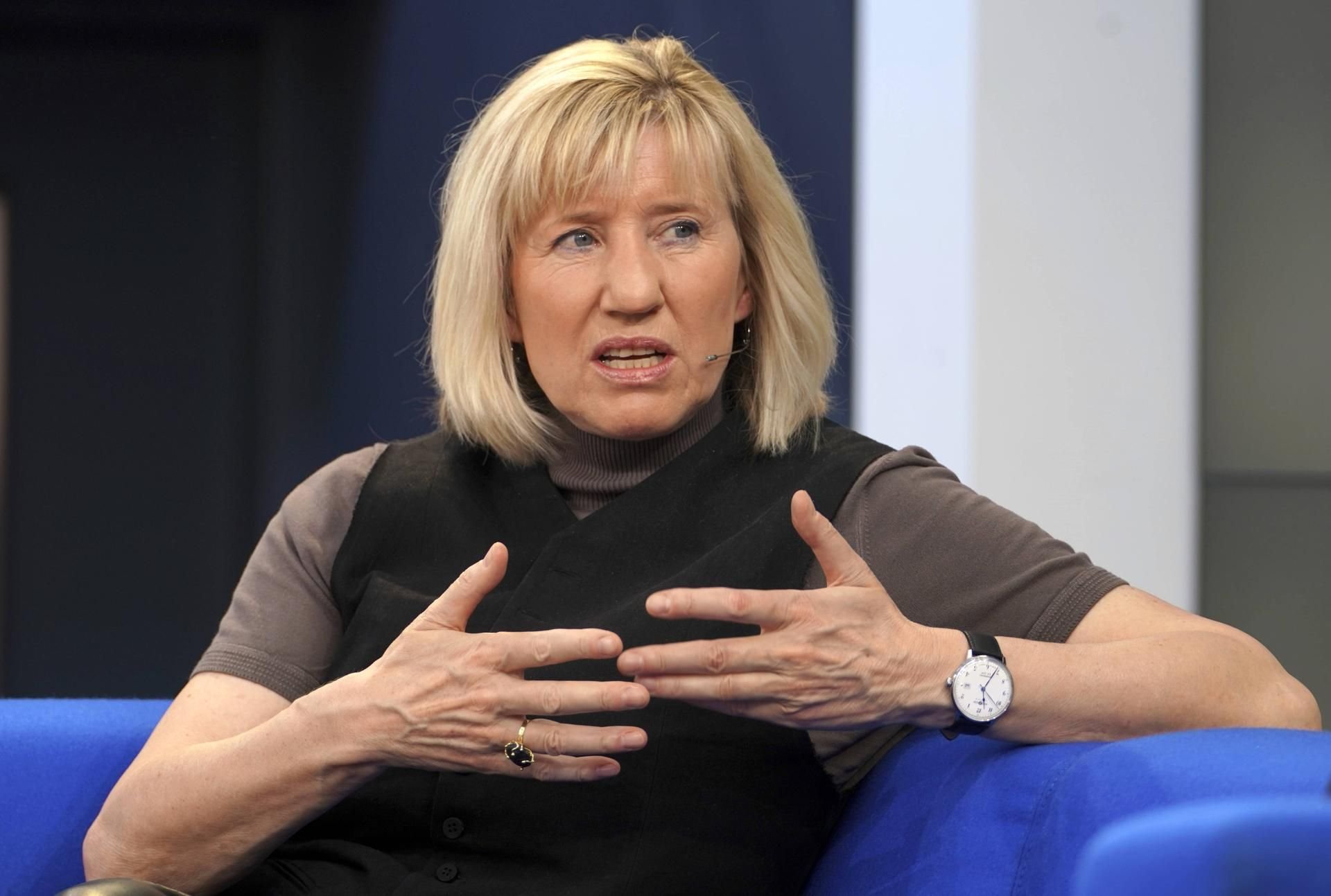 Ines Geipel auf der Leipziger Buchmesse 2019.