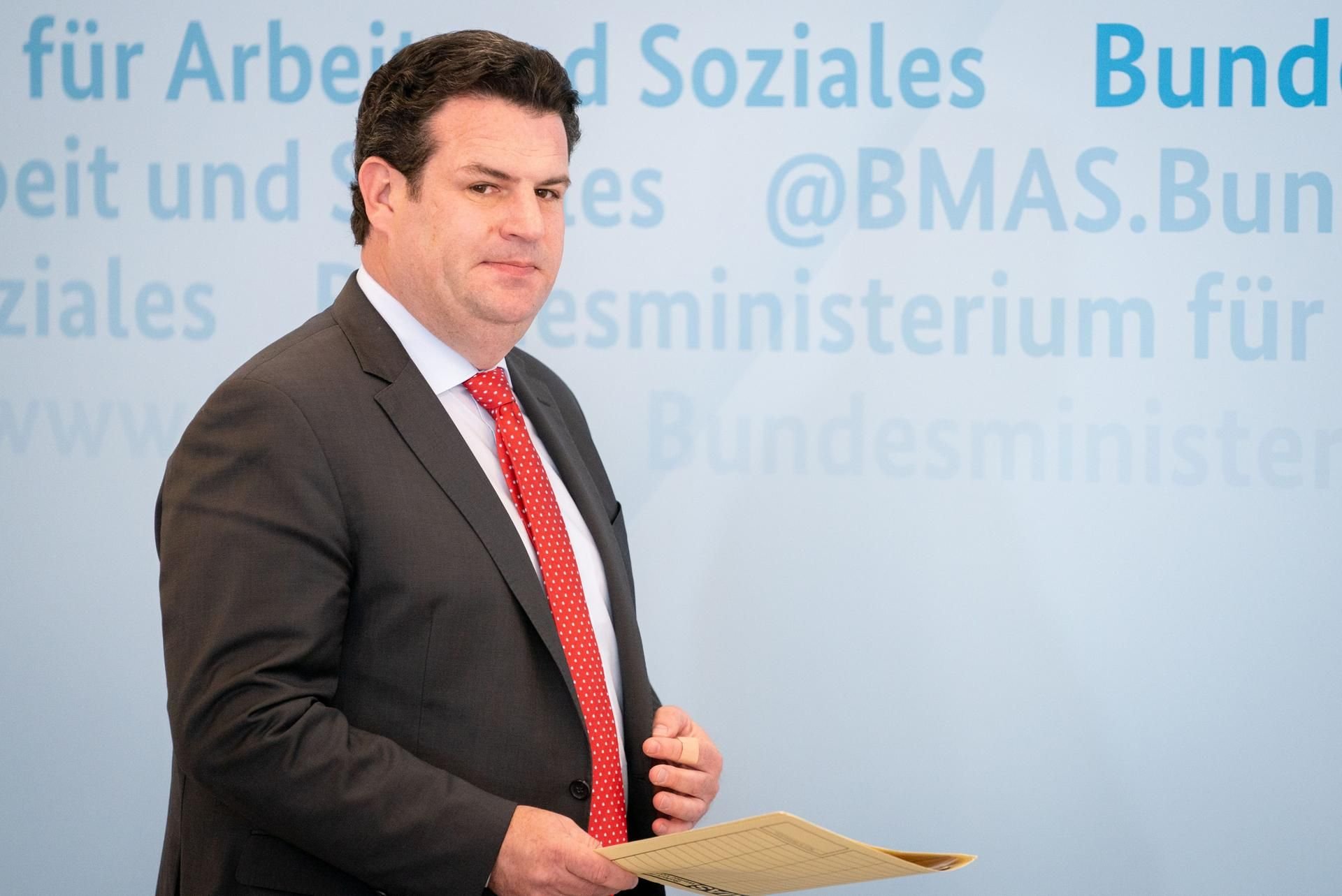 Hubertus Heil (SPD), Bundesminister für Arbeit und Soziales