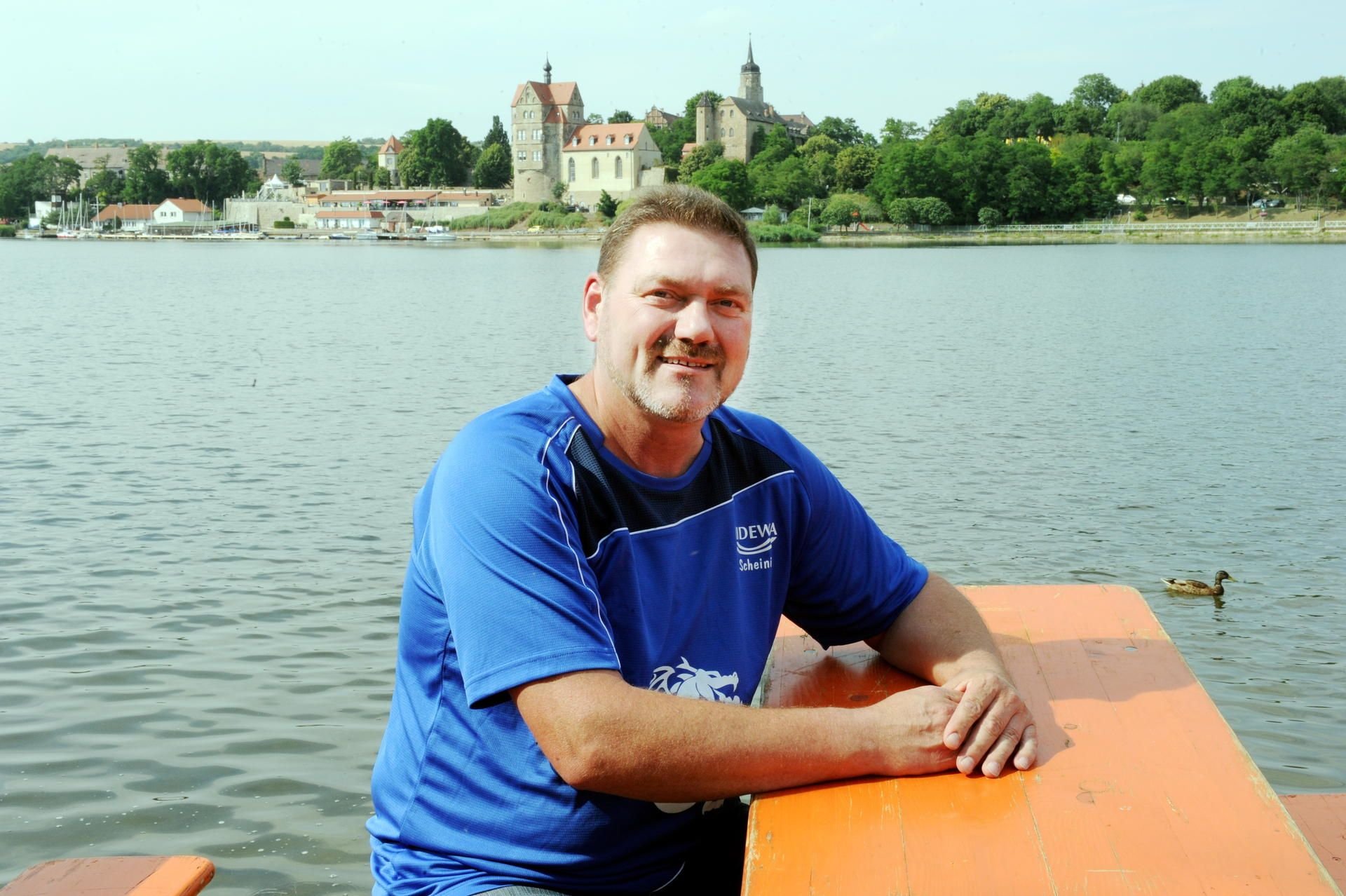 Frank Scheiner freut sich auf das Spektakel am Süßen See.