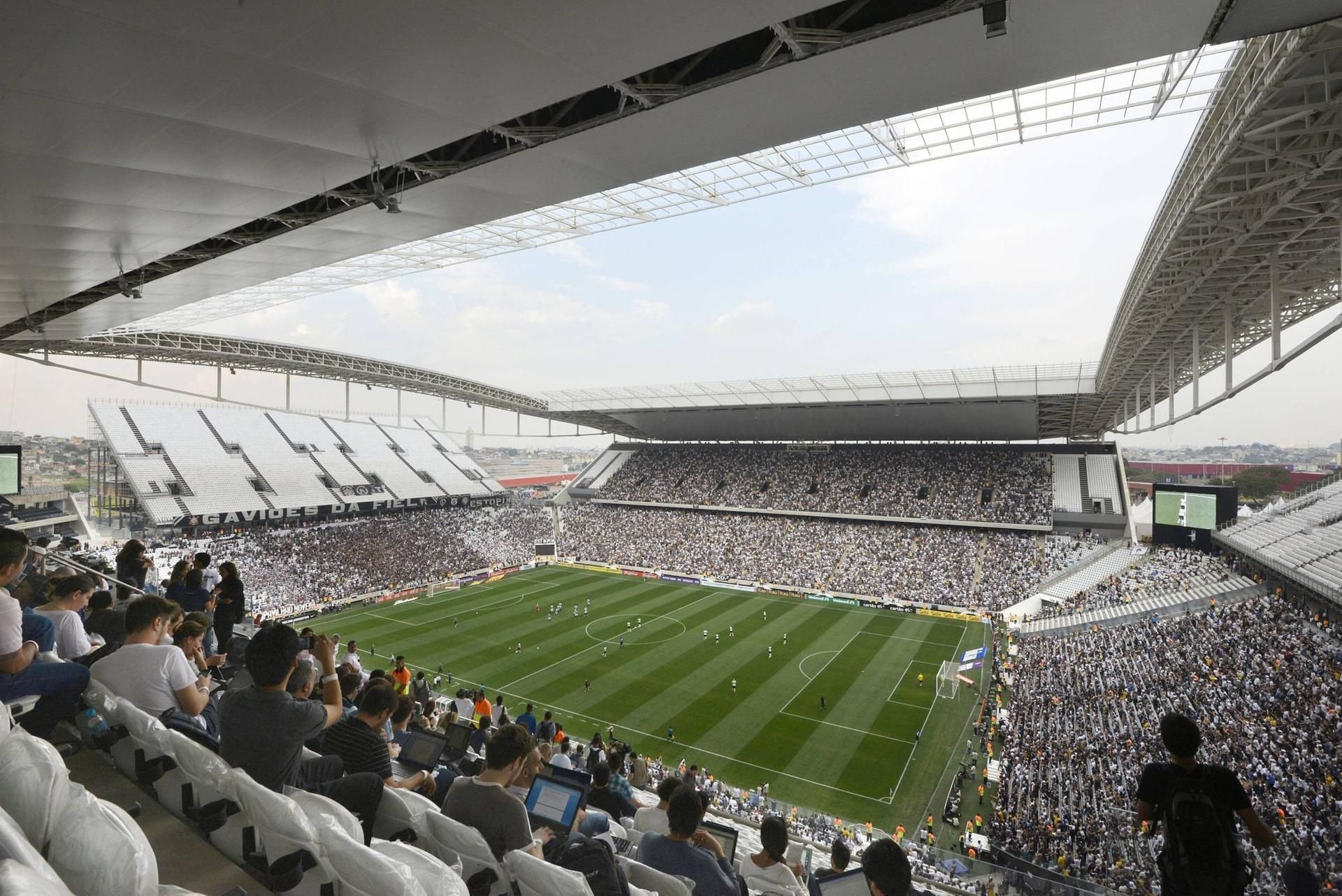 Das Fußballstadion in Sao Paulo (Symbolbild)