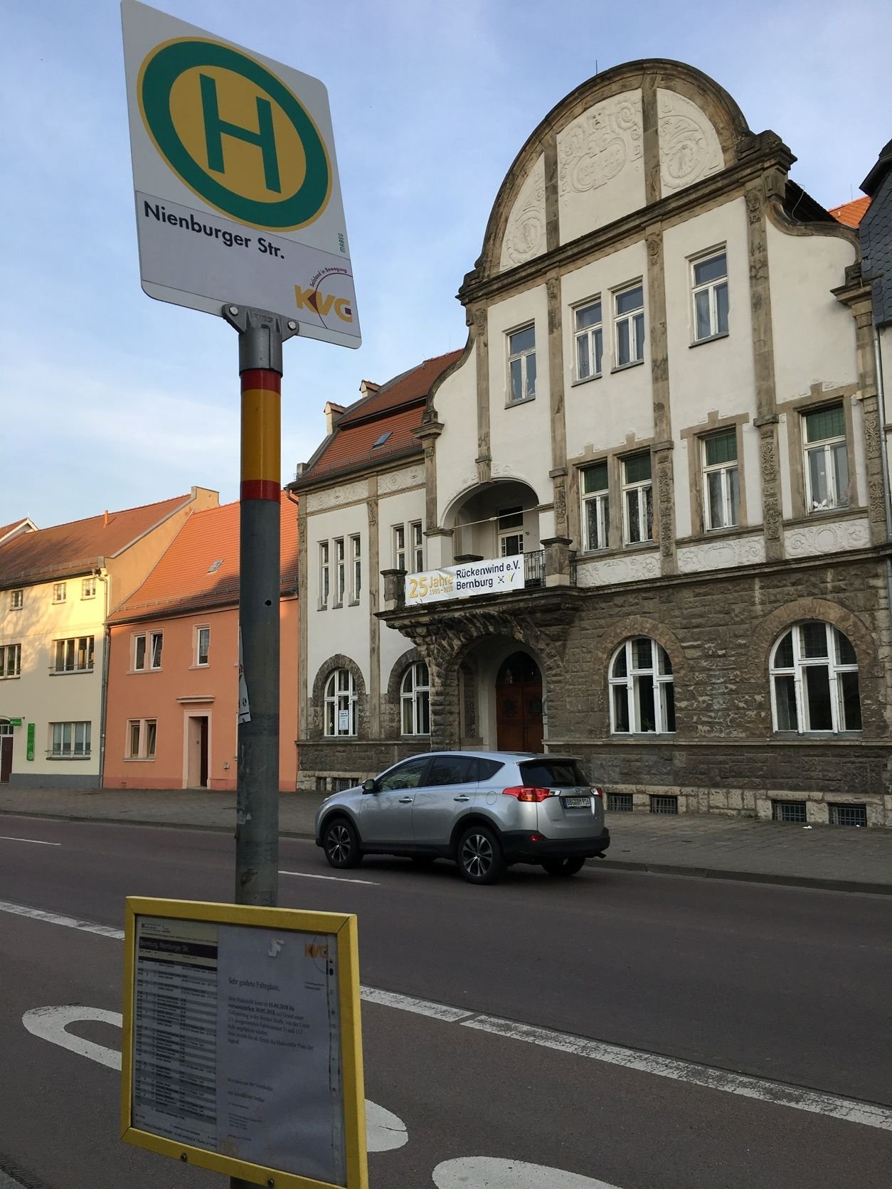 Beim Verein Rückenwind in der Nienburger Straße in Bernburg befand sich der Treffpunkt für Drogenabhängige.