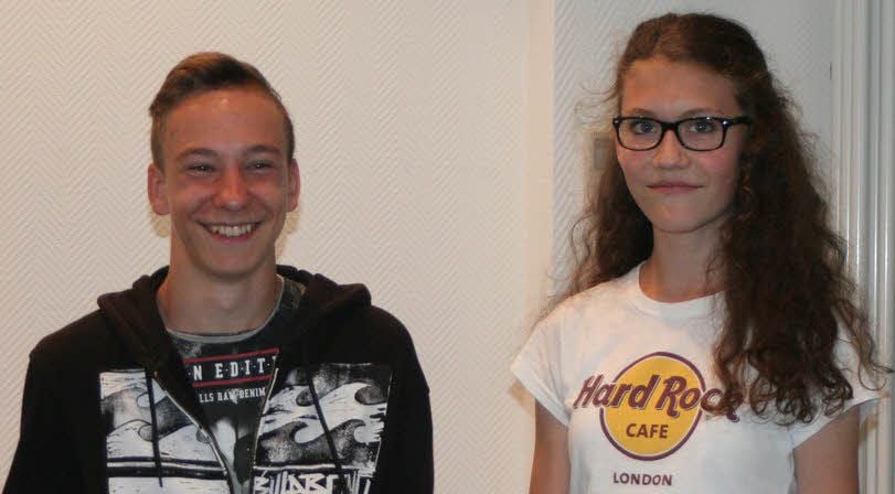 Lea Weiner und Carl Zierold, bis dato Achtklässler am Jessener Gymnasium, wurden für ihren Kurzfilm über falsche Freunde und Mobbing geehrt.