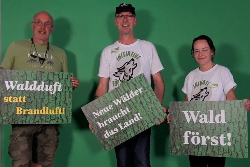 Hans-Holger Liste (links), Jürgen Hauschke und Henrike Lichtenberg reden nicht nur, wenn es um Natur- und Tierschutz geht, sie handeln auch.