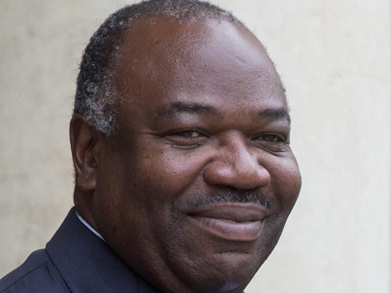 Der langjährige Präsident Ali Bongo Ondimba befinde sich zur medizinischen Behandlung derzeit in Marokko. Foto: Etienne Laurent/EPA FILE/Archiv
