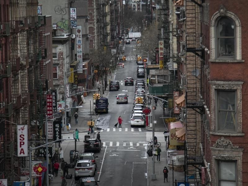 New York ist mit offiziell knapp neun Millionen Einwohnern die größte Stadt der Vereinigten Staaten von Amerika und eines der globalen wirtschaftlichen und kulturellen Zentren. Foto: Wong Maye-E/AP/dpa