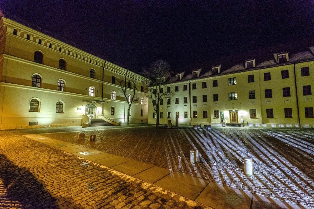 Die Leucorea in Wittenberg ist heute Sitz einer Stiftung der Martin-Luther- Universität Halle-Wittenberg.