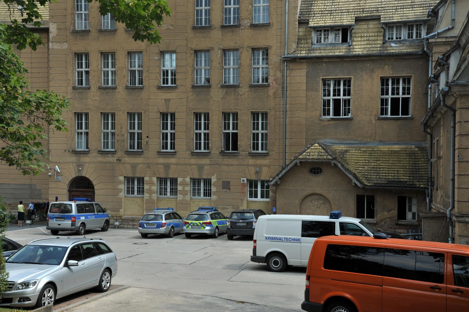 Das Polizeirevier in Weißenfels ist seit Jahren in schlechtem Zustand. 2019 soll es nun saniert werden.