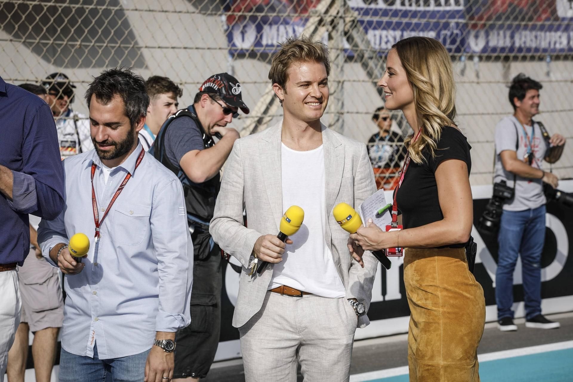 Ex-Weltmeister Nico Rosberg arbeitet bei der Formel 1 als TV-Experte.