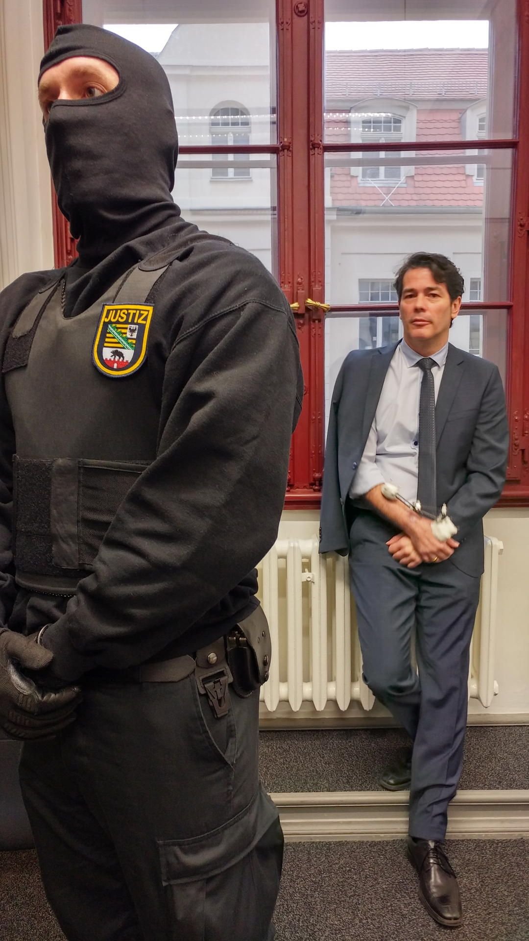 Adrian Ursache im Gerichtssaal