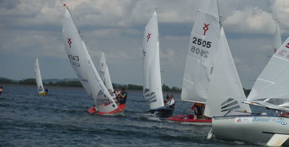 Der Segelclub Kyffhäuser startet mit einer Regatta am Sonnabend auf dem Stausee Kelbra in die neue Saison.