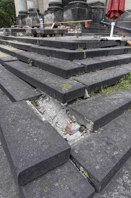 Die marode Treppe