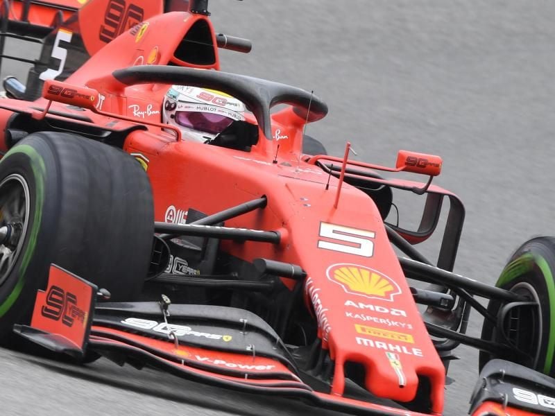 Sebastian Vettel ist der Star des Ferrari-Teams. Foto: Uli Deck