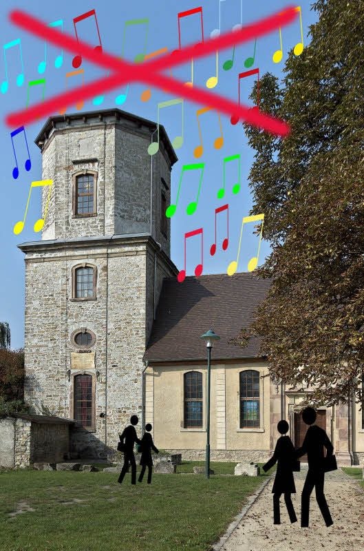 Wird es in der und um die Kirche künftig zu laut, werde dem Förderverein das Nutzungsrecht entzogen werden.