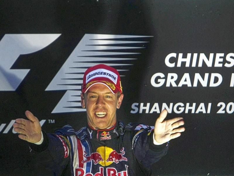 Gewann 2009 in Shanghai: Sebastian Vettel. Foto: Diego Azubel/EPA