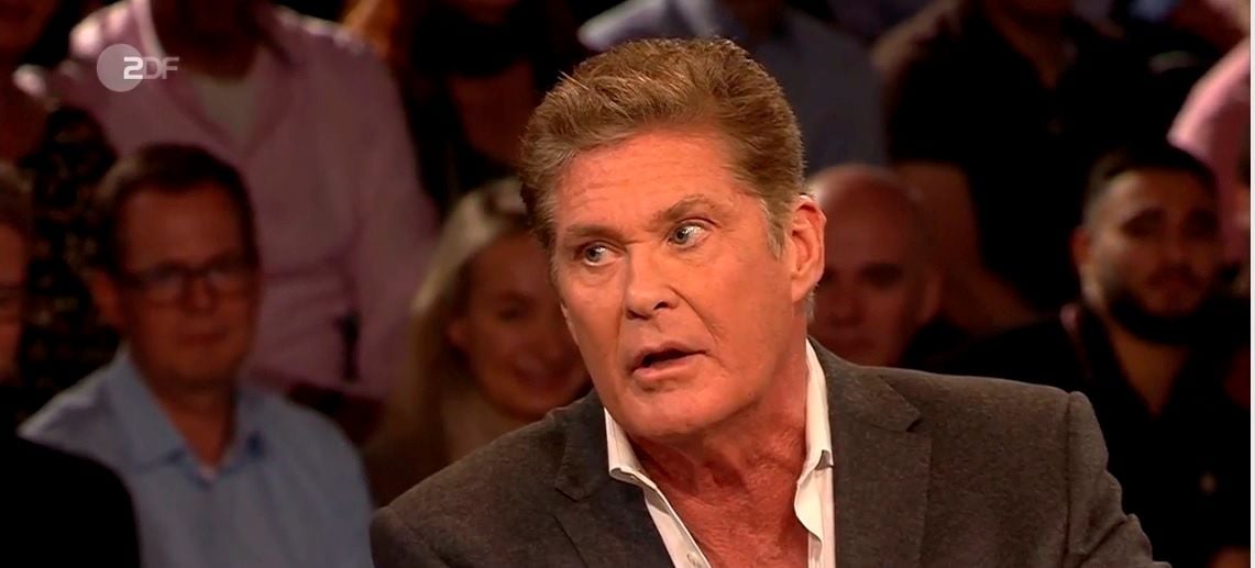 Redete sich in Rage bei Markus Lanz: Entertainer David Hasselhoff.