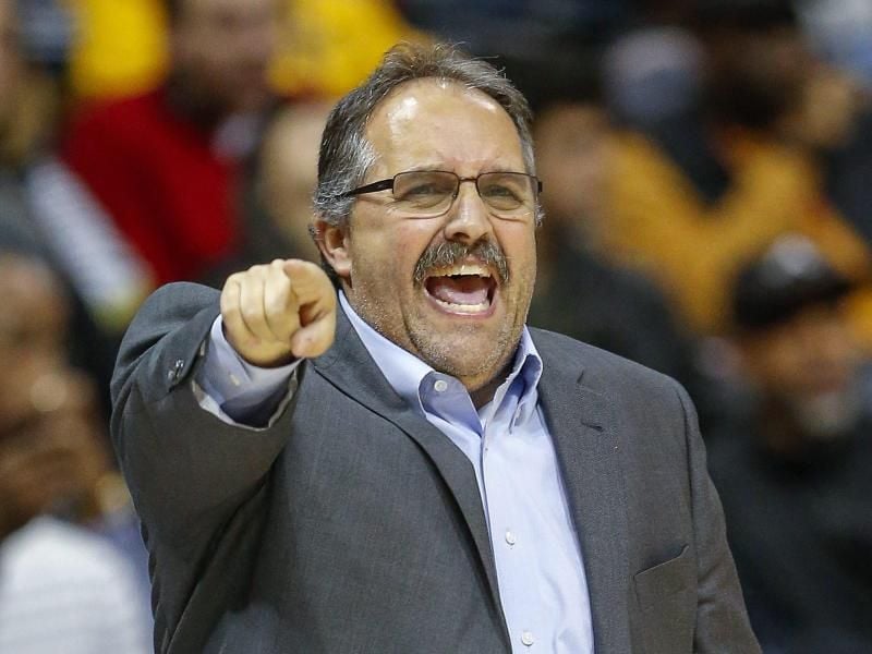 Stan Van Gundy hat die Detroit Pistons seit 2014 als Trainer betreut. Foto: Erik S. Lesser