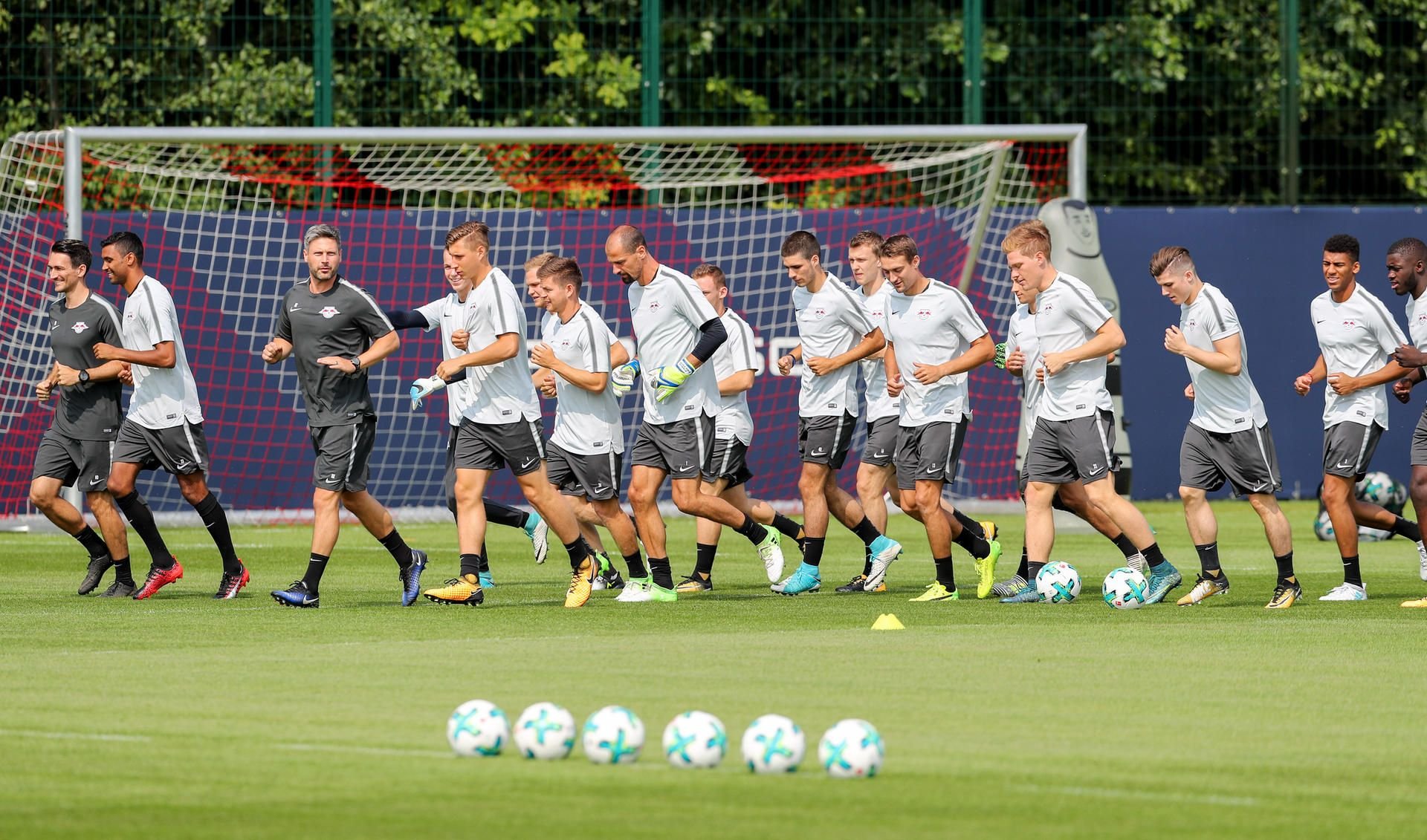 Anfang Juli hat RB Leipzig das Training aufgenommen, am 14. Juli steht der Test in Dessau an.