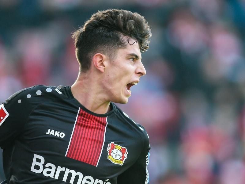 Hoch gehandelt beim FC Chelsea: Leverkusen-Youngster Kai Havertz. Foto: Andreas Gora/dpa