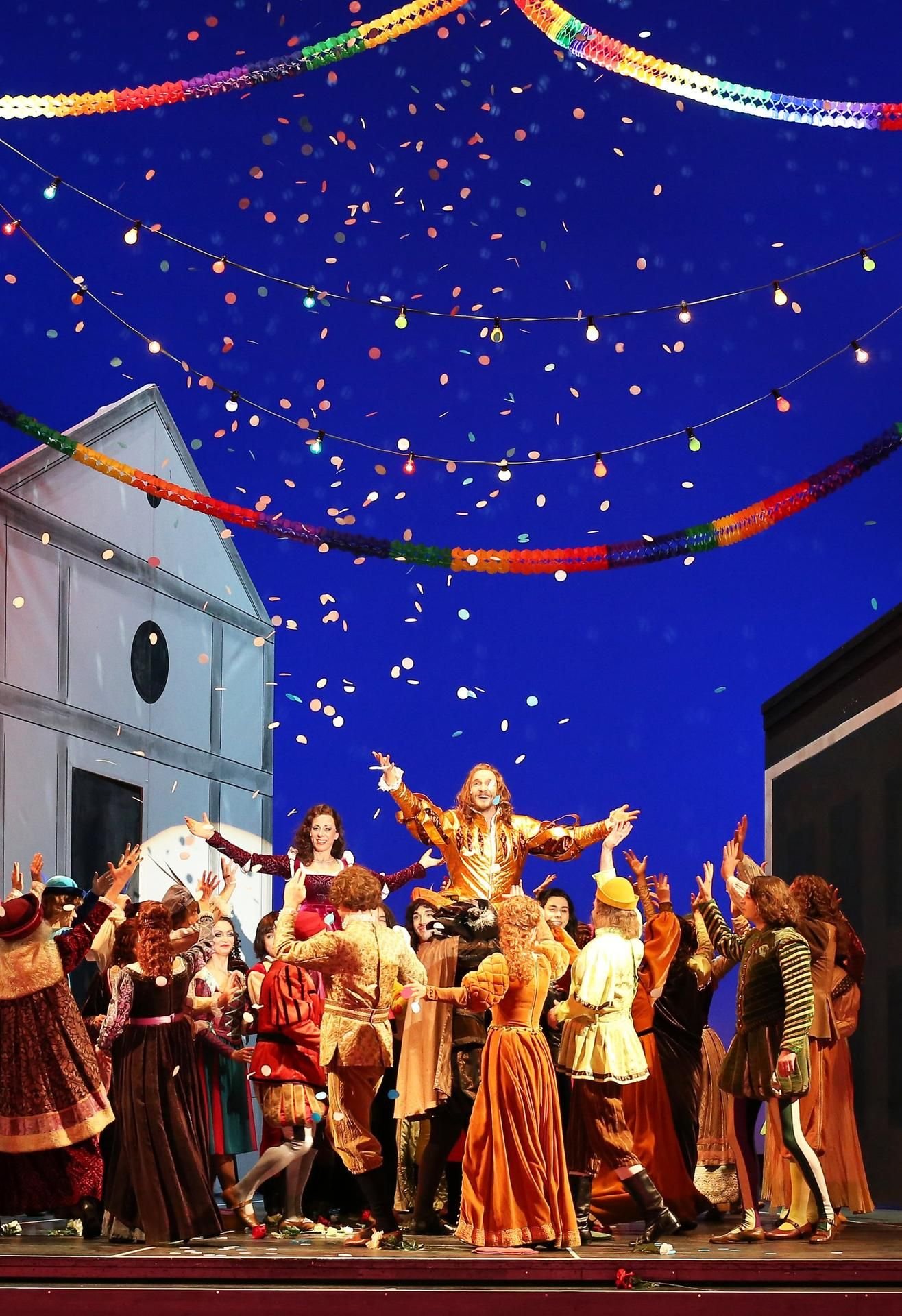 Rita Kapfhammer und Ulf Paulsen sind als Lilli Vanessa und Fred Graham - beziehungsweise in den Shakespeare-Episoden als Katharina und Petrucchio zu erleben.