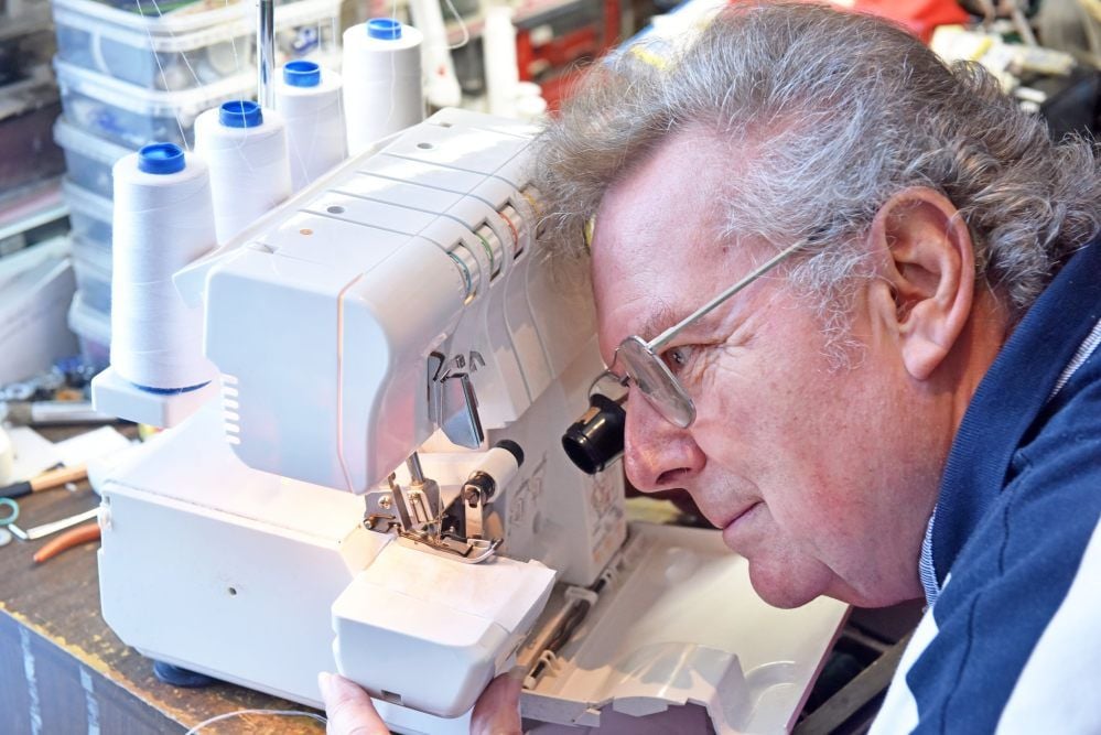 Reinhard Hensel, der Mann fürs Kleine.
