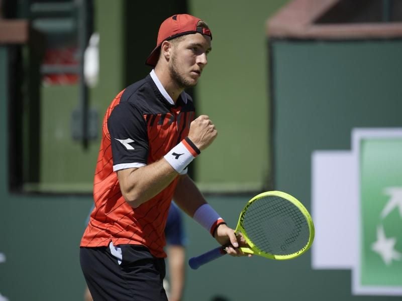 Steht in Barcelona in der zweiten Runde: Jan-Lennard Struff. Foto: Mark J. Terrill/AP