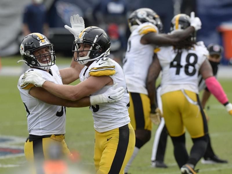 Die Pittsburgh Steelers sind in der NHL weiter ungeschlagen. Foto: Mark Zaleski/FR170793 AP/dpa