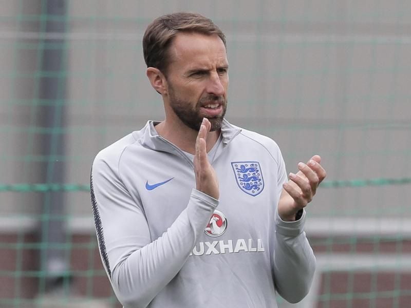 Feierte mit England einen gelungenen WM-Einstand: Coach Gareth Southgate. Foto: Dmitri Lovetsky/AP