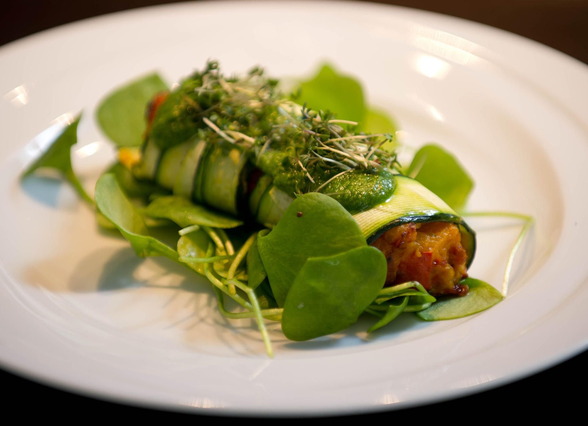Vegetarisches und veganes Essen wird immer beliebter: auch in der Harz-Mensa in Halle.