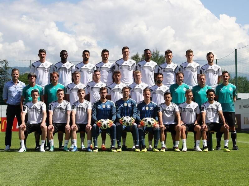 Diese DFB-Spieler wollen in Russland den WM-Titel verteidigen. Foto: Christian Charisius