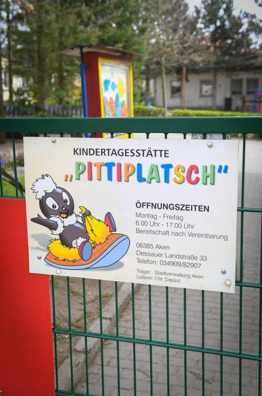 Pitti im Schlafpantoffel.