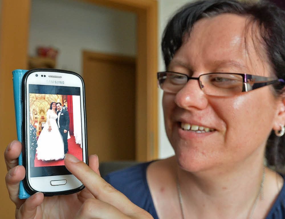 Ramona Kämmerer und Uwe Herrmann. Im August wird die 37-Jährige ihren Yven heiraten.