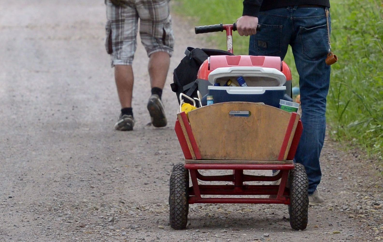 Am Himmelfahrtstag sind viele Männer traditionellauf einem Ausflug, gern mit viel Alkohol.