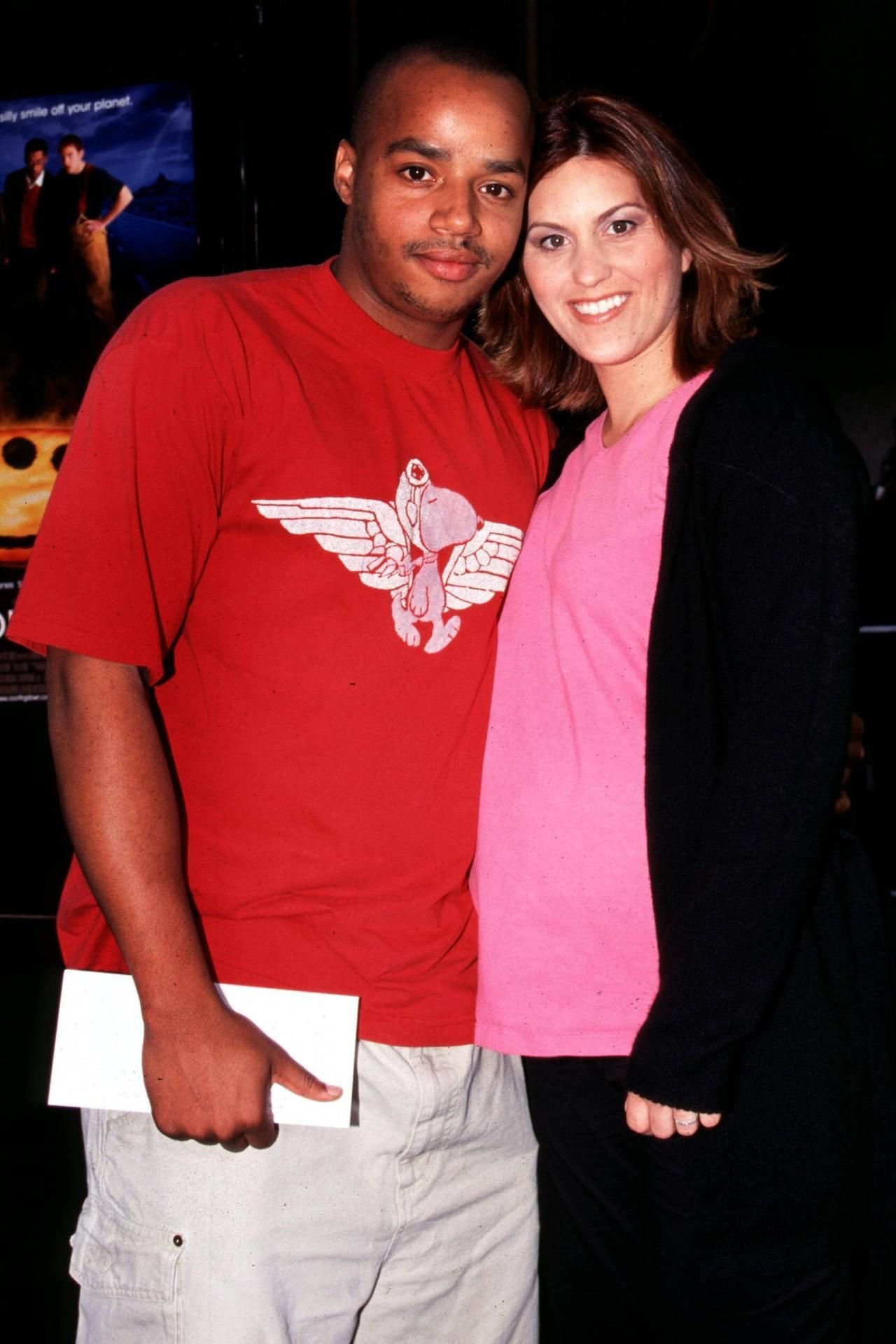 Donald Faison mit seiner damaligen Ehefrau Lisa Askey 2001 in Los Angeles.