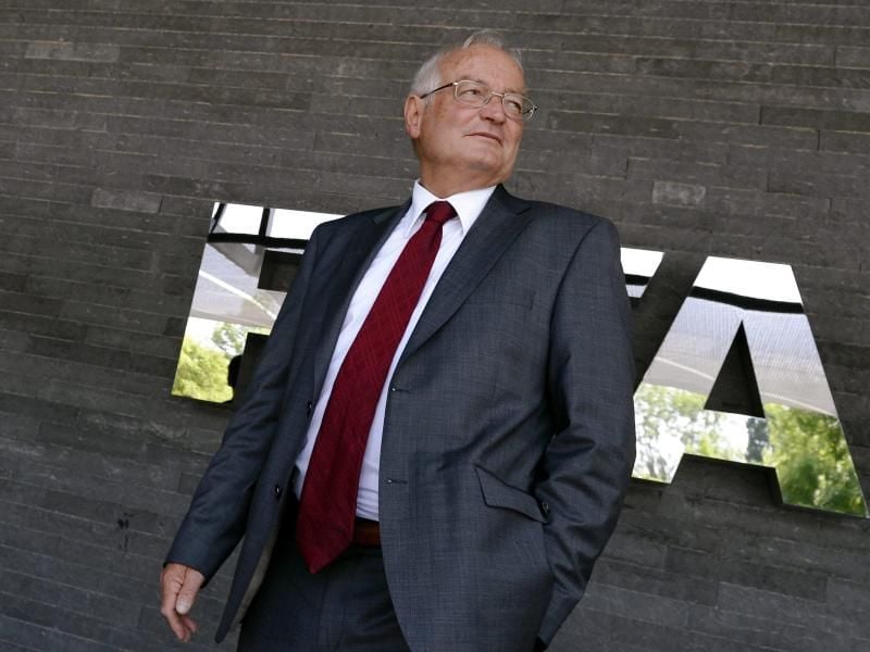 Hat einen kritischen Blick auf den DFB: Hans-Joachim Eckert. Foto: Walter Bieri/KEYSTONE