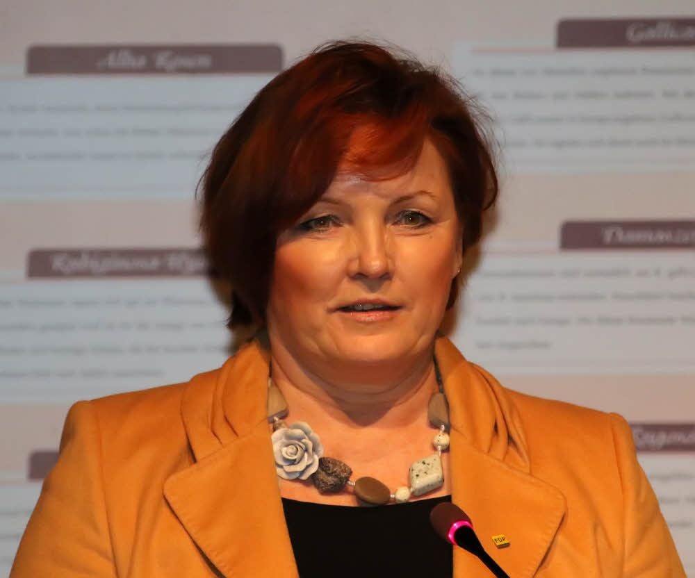 Kathrin Tarricone ist neue FDP-Vorsitzende im Landkreis Mansfeld-Südharz.