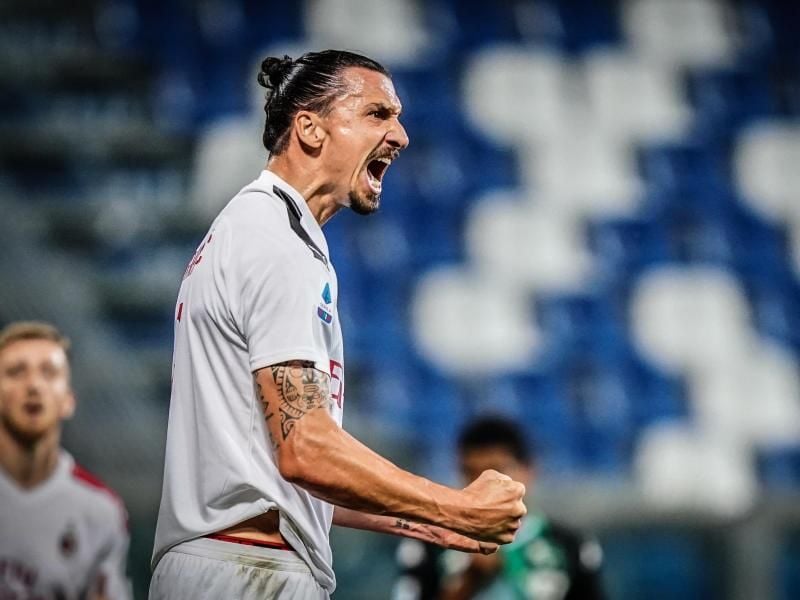 Zlatan Ibrahimovic ist im Januar zum AC Mailand zurückgekehrt. Foto: Spada/Lapresse/Lapresse via ZUMA Press/dpa