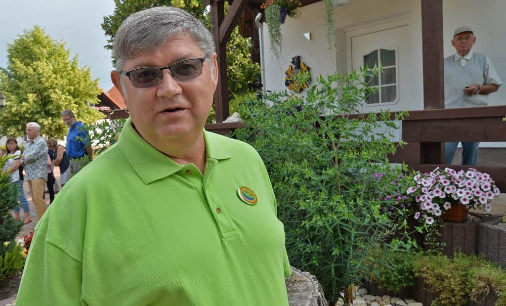 Harald Albrecht ist nicht nur Ortschafts- und Stadtrat, sondern auch Gartenfreund.