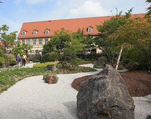 Der Japanische Garten ist ist mittlerweile ein beliebter Trauort.