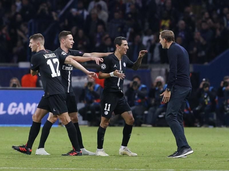 PGS-Trainer Thomas Tuchel kam mit seinem Starensemble nicht über ein 2:2 gegen den SSC Neapel hinaus. Foto: Thibault Camus/AP